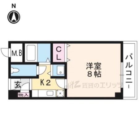 メゾン・ド・ヴィレ茨木の物件間取画像